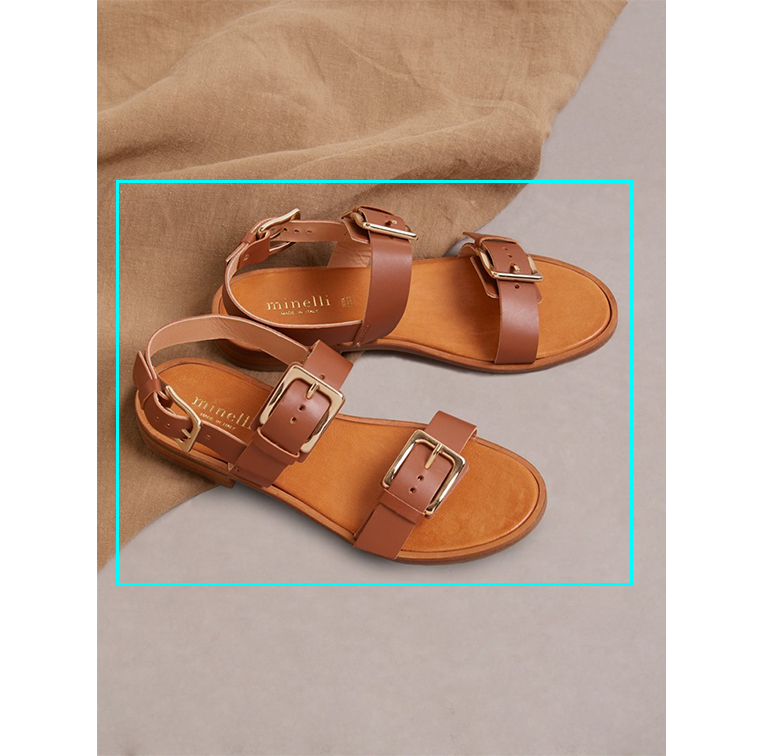 sandales minelli dorées