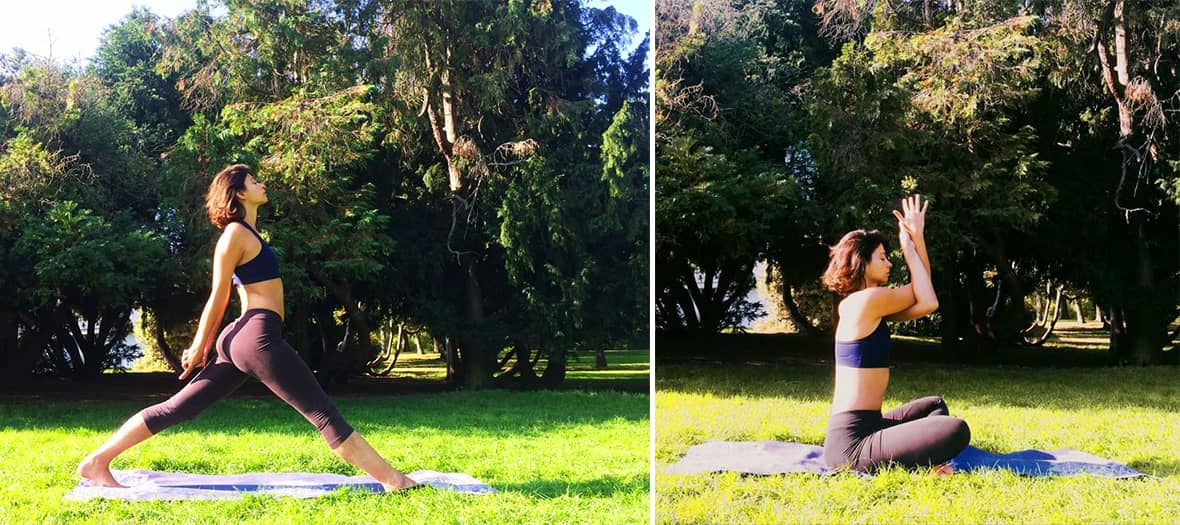 séance de yoga au Parc Montsouris avec cuatrovientos00