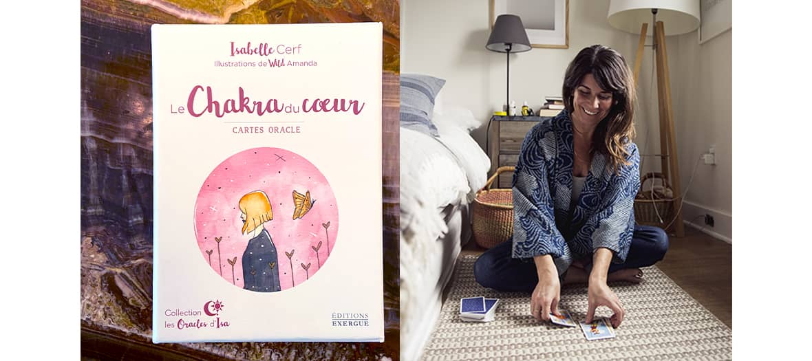 Coffret Chakra du cœur, Isabelle Cerf, Edition Tredaniel
