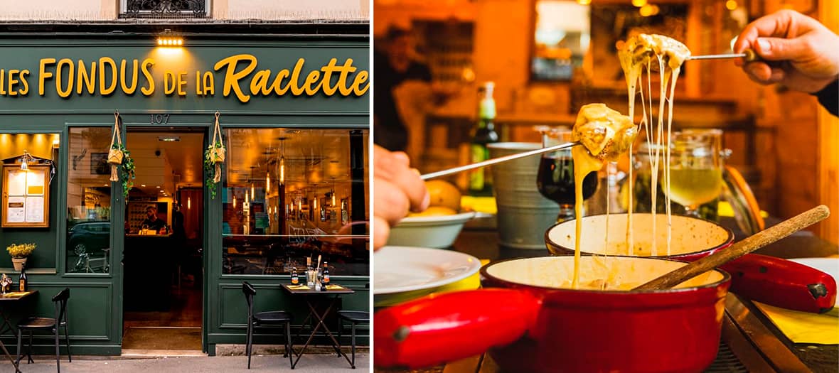Raclette and fondue at Fondue de la Raclette