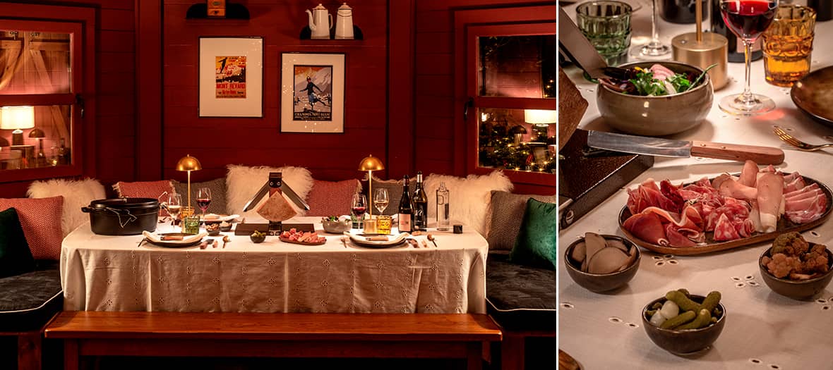 Raclette et fondue au Roch Hôtel Spa