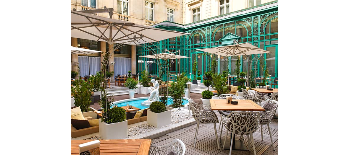 La terrasse du Westin à Paris