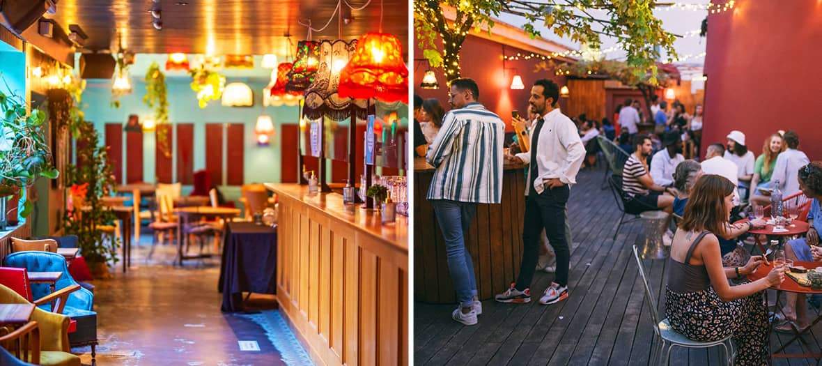 Bar à bulles guinguette in Paris