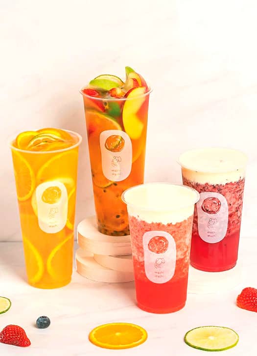 Boisson fraiche chez machi machi Printemps