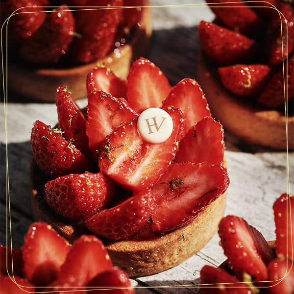 Tarte aux fraises de chez Hugo&Victor