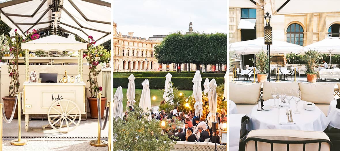 La terrasse du restaurant Loulou