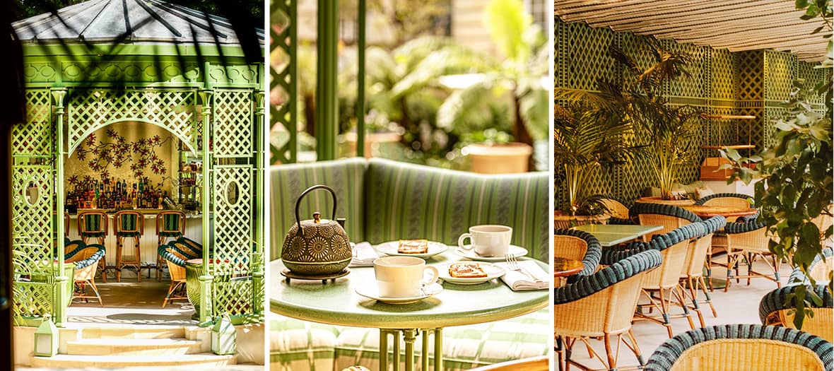 La terrasse du Saint James à Paris