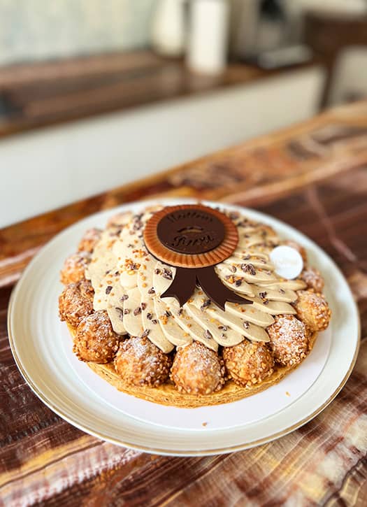 Un Saint-Honoré pour le dessert Lenôtre