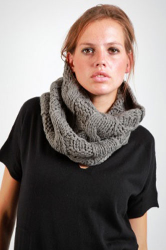 knit snood