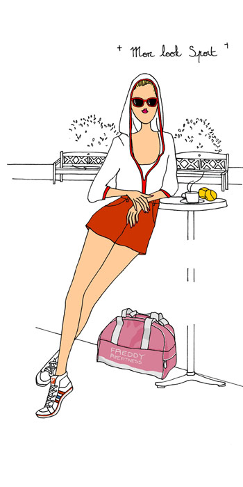 Cette tenue sport chic,