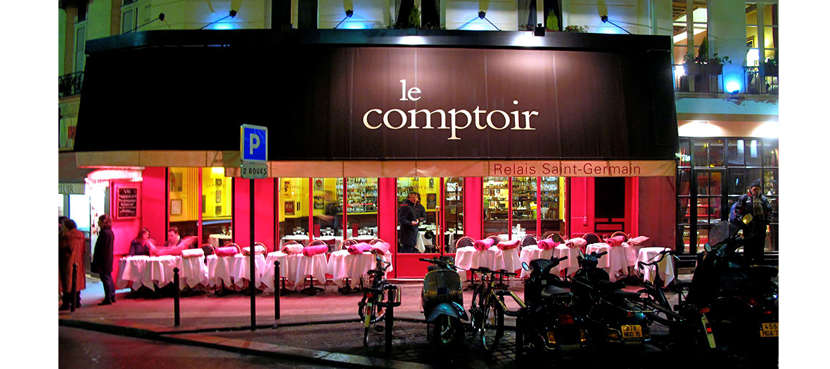 Devanture du restaurant le Comptoir du Relais