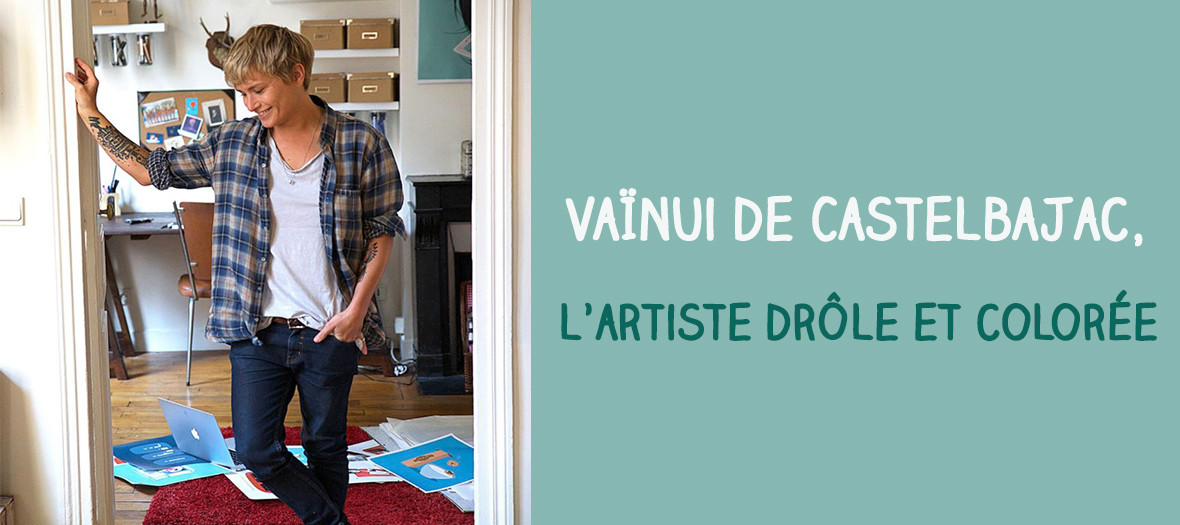 Encounter with Vainui de Castelbajac, comic book artist