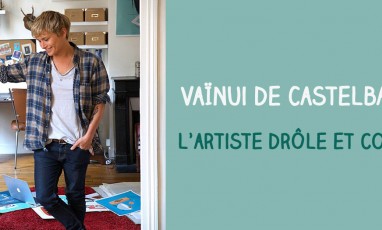 Encounter with Vainui de Castelbajac, comic book artist