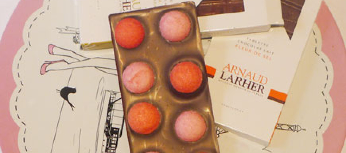 Tablette De Chocolat Aux Tagadas Arnaud Larher