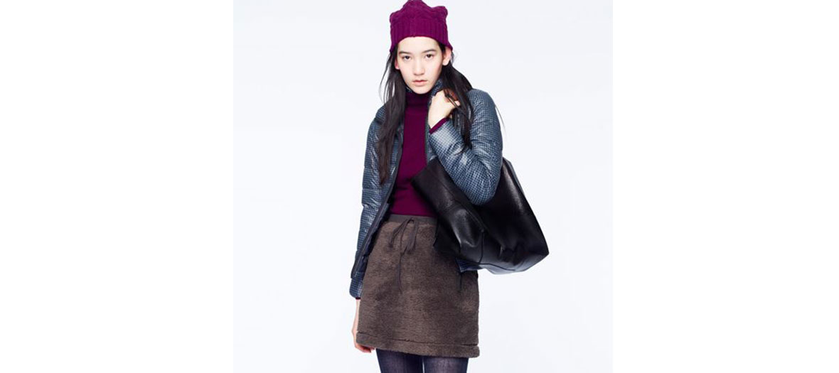 Look hivernal Uniqlo