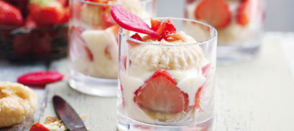 Mini Fraisier En Verrine