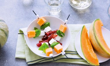 Bouchees Aperitives Au Melon De Nos Regions