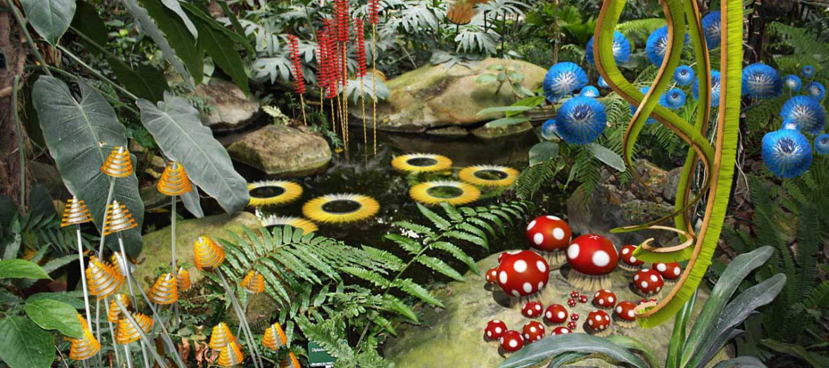 Flanerie Arty Dans Un Jardin Enchante