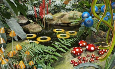 Flanerie Arty Dans Un Jardin Enchante