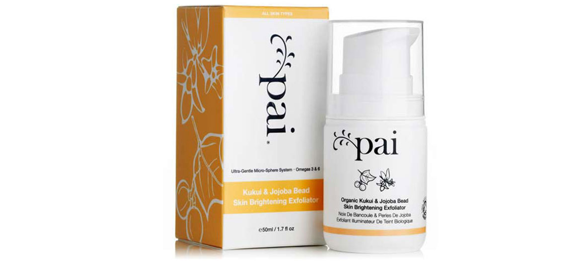 Skin brightening exfoliator by Pai