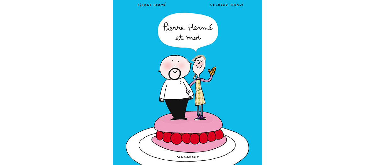 Bande dessinée de recettes de cuisine par Pierre Hermé