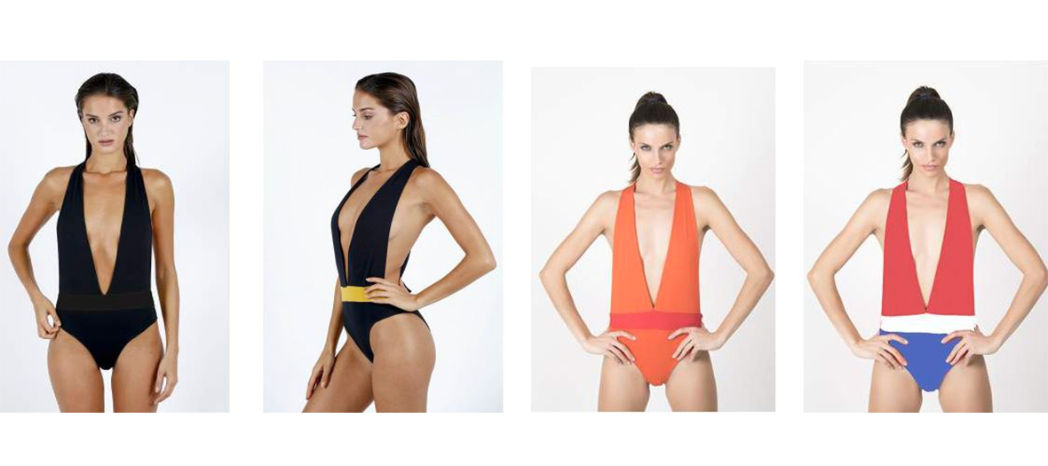 César bathing suit in several colours