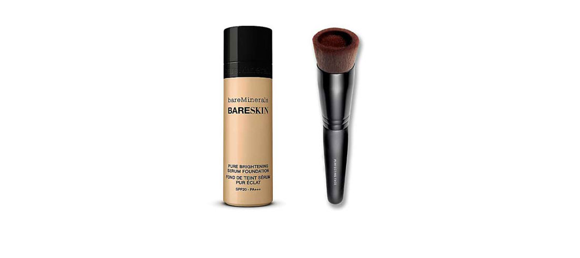 Foundation and serum by Bare Minerals 