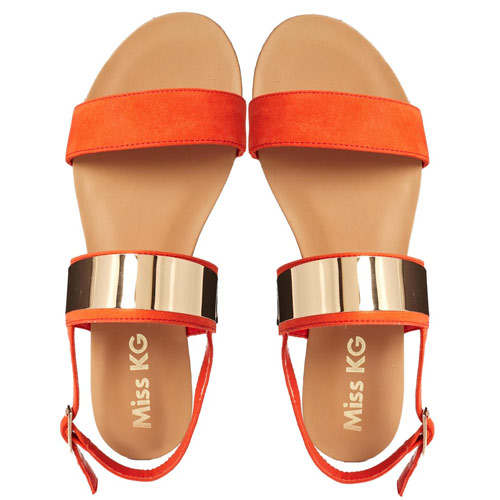 miss kg tan sandals