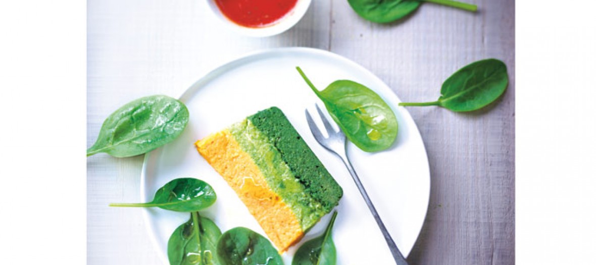 Terrine de Légumes dressé dans une assiette