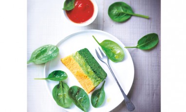 Terrine de Légumes dressé dans une assiette