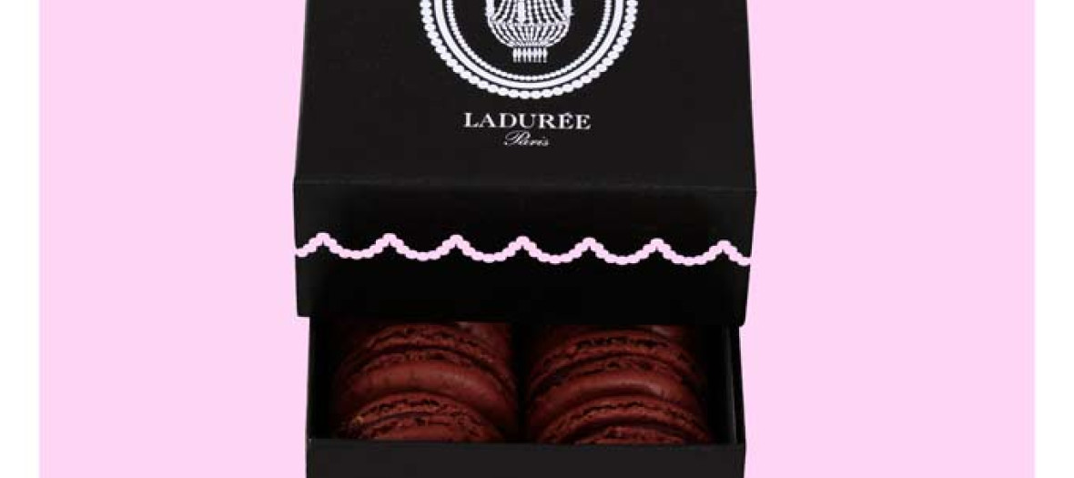 Boite Pampil Macarons Chocolat