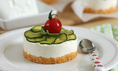 Cheesecakechevretomate