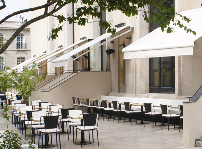 Monsieur Bleu restaurant at Palais de Tokyo in Paris