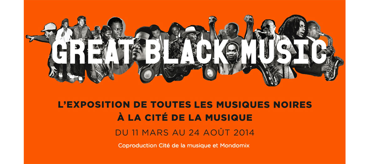 Great Black Music exhibition visuals