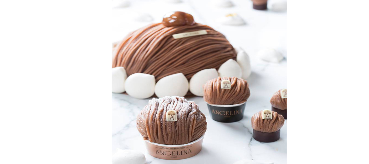 mont-blanc pastry by Angelina