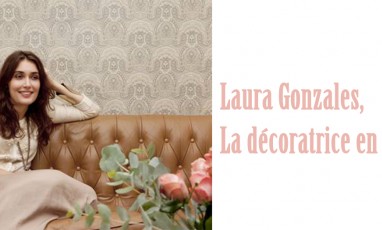 Laura Gonzales, the trendy interior designer