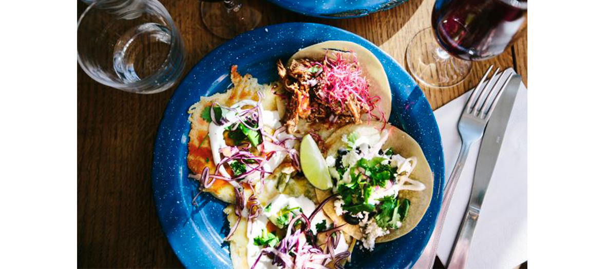 Assiette de tortillas Chilango