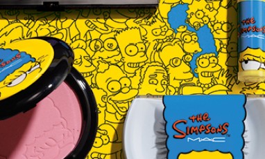 Marge Simpson : une égérie très POP chez  MAC