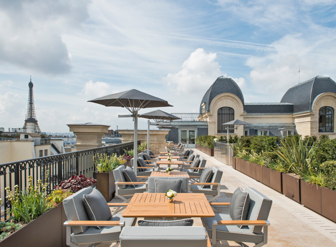 L'Oiseau Blanc, Rooftop Restaurant