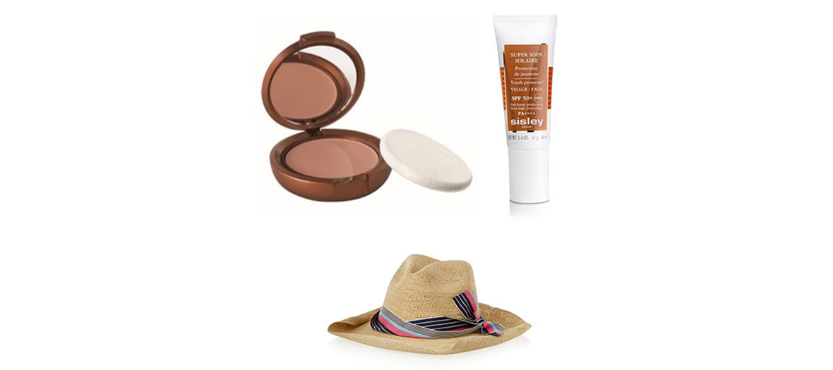 Sun products for a day in the city 