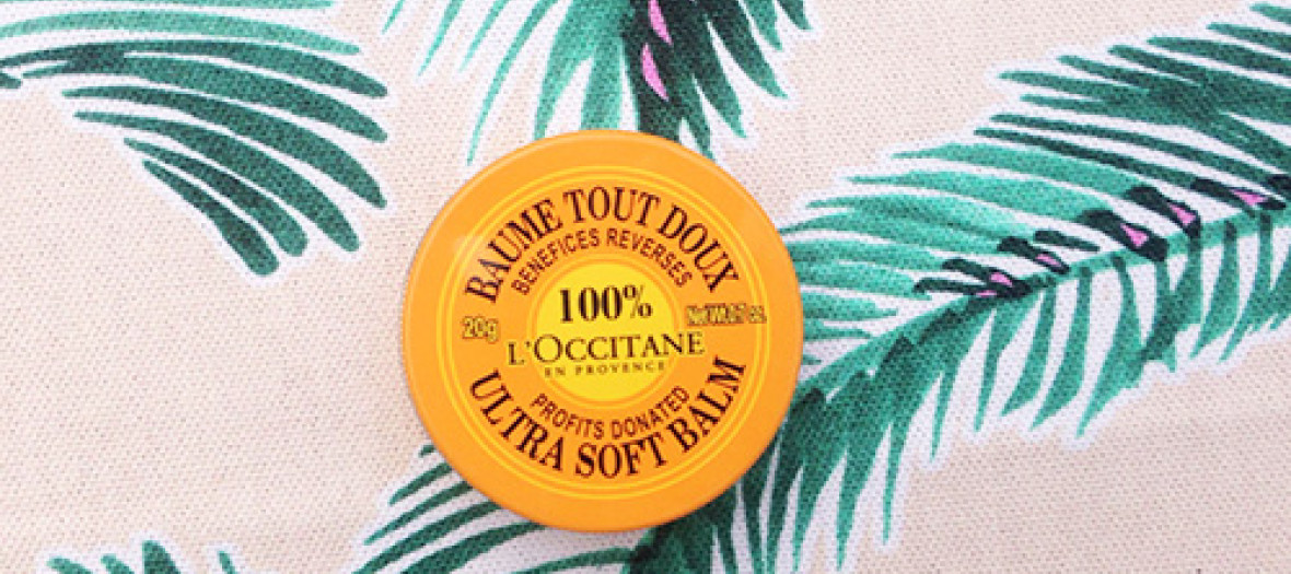 The super soft lip balm by l’Occitane