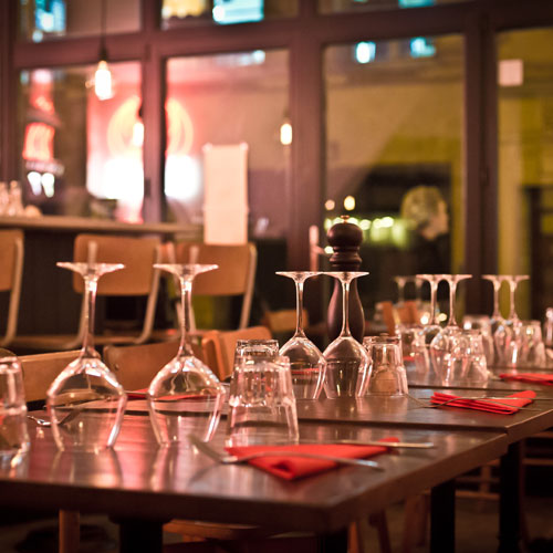 Ambiance interieur du restaurant Les Pinces