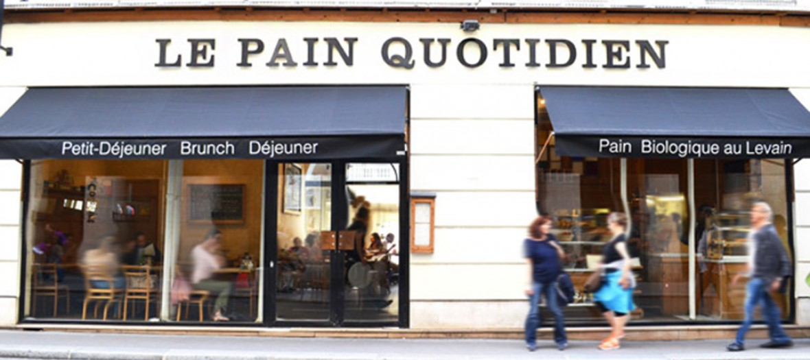 Le pain quotidien vitrine