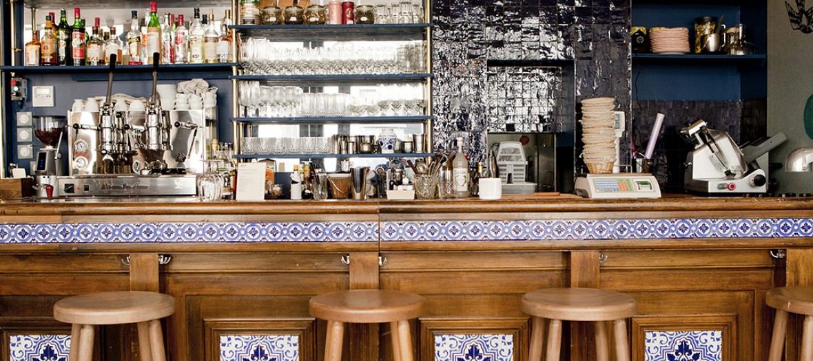Decoration du  Bar Biotiful Batignolles