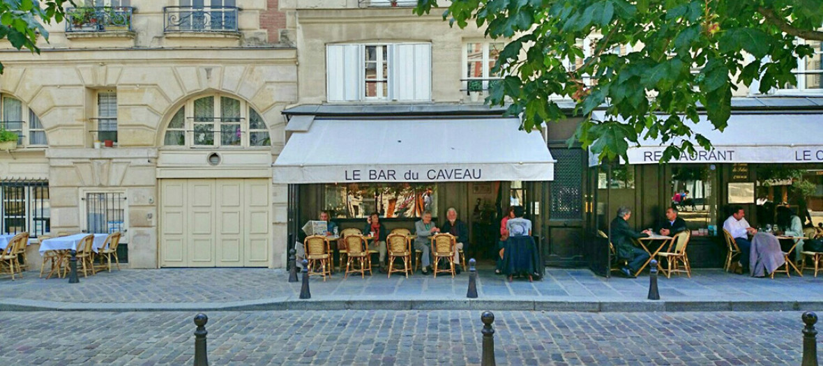 Le bar du caveau place dauphine