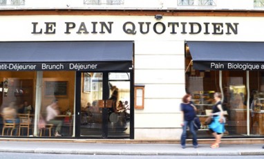 Le pain quotidien front door