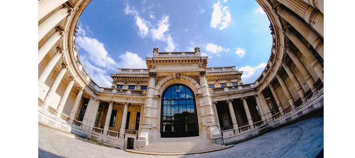 Panoramic view of the palais Galliera