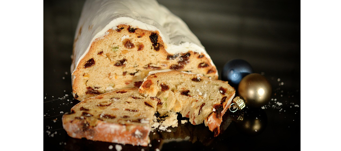 Gâteau de noël, le stollen