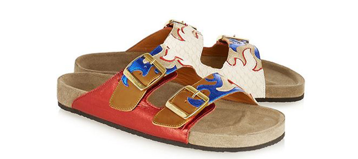Leather summer shoes Etoile Isabel Marant