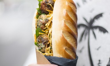 The Meatball Sandwich from café des Abattoirs
